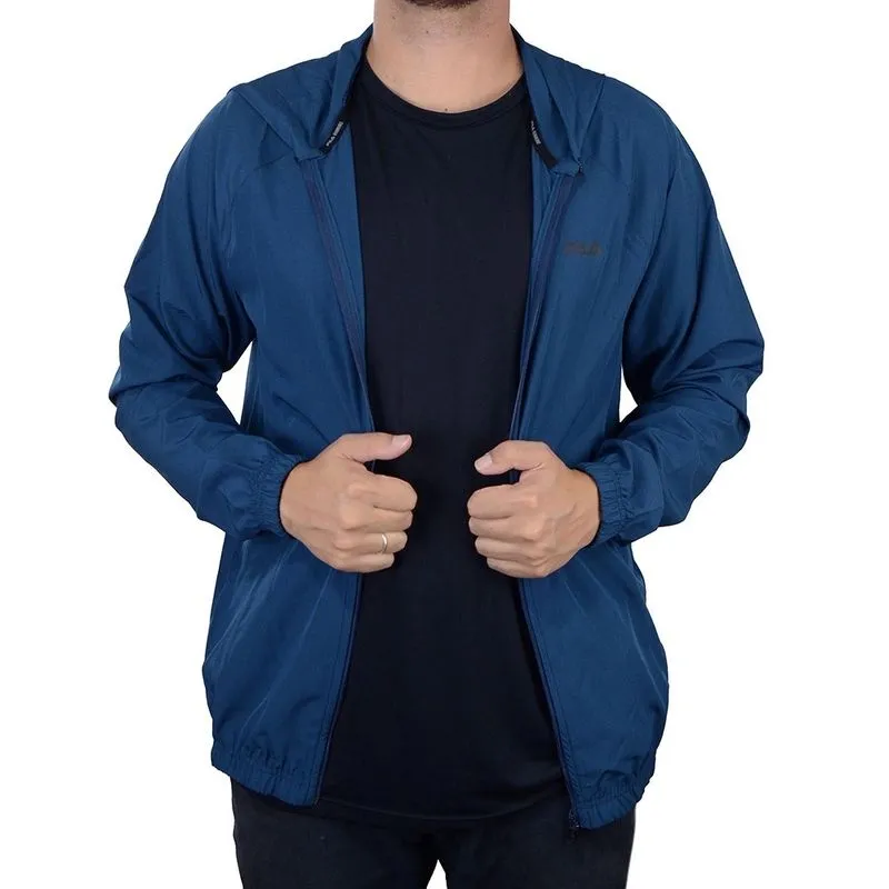 Jaqueta Corta Vento Fila Basic Sports Masculino Marinho