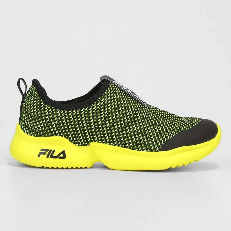 Tênis Infantil Fila Funny Unissex - Unissex - Preto+verde