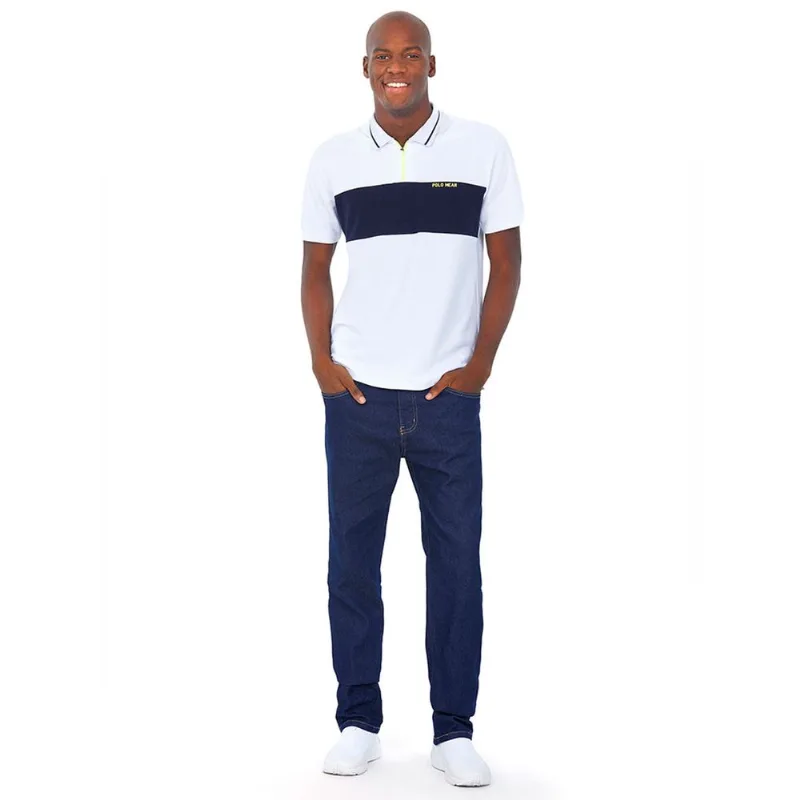 Calça Masculina Regular Jeans Escuro Polo Wear 42