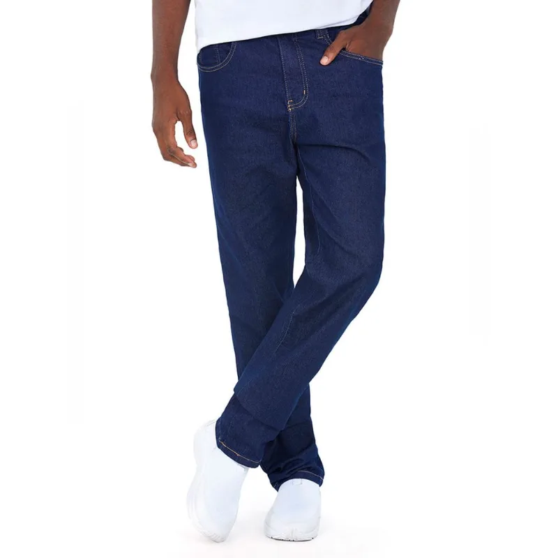 Calça Masculina Regular Jeans Escuro Polo Wear 44