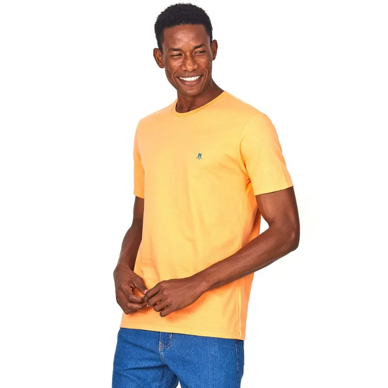 Camisa Uitlitária Bolsos Polo Wear Off White Laranja G