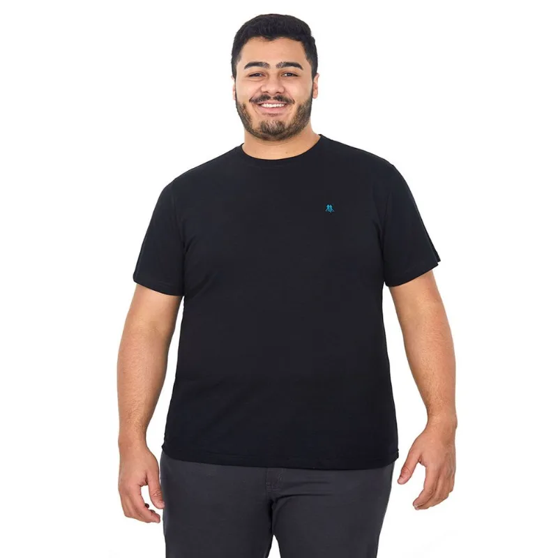 Camiseta Masculina Over Preto Polo Wear G3