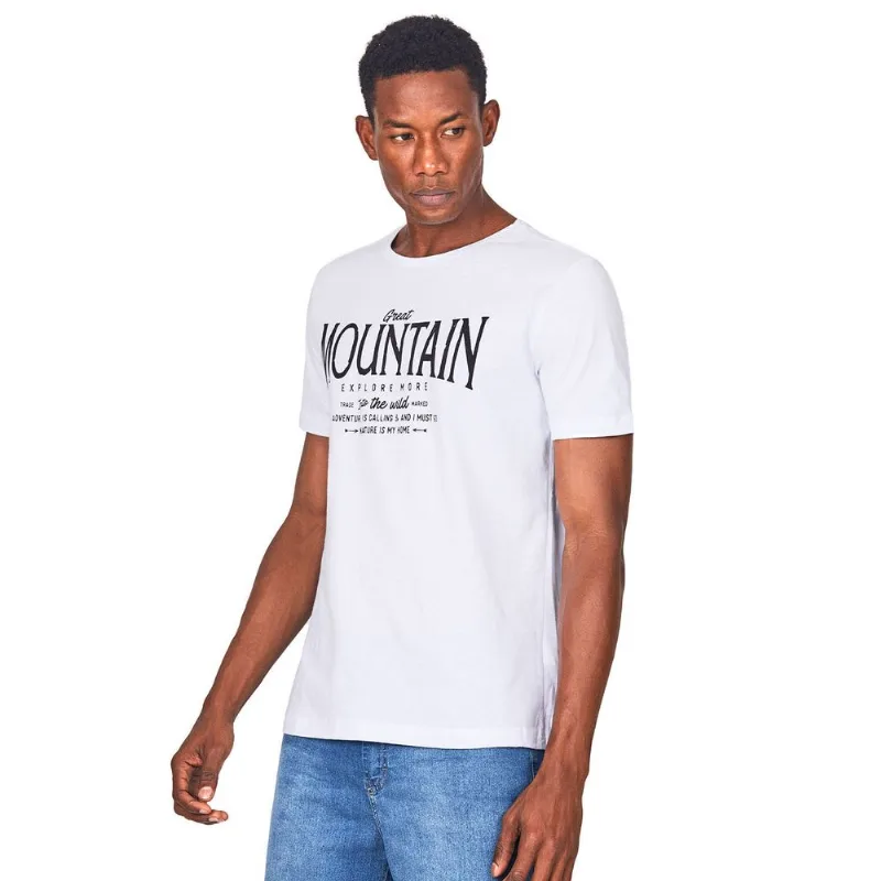 Camiseta Estampada Polo Wear Branco G