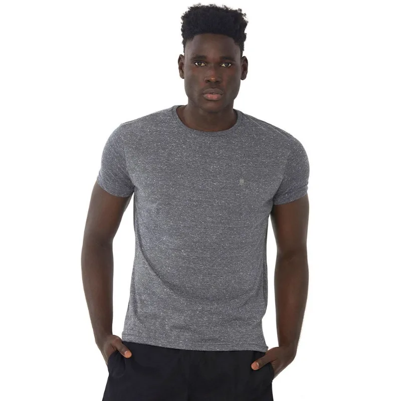 Camiseta Especial Botone Polo Wear Cinza Médio GG