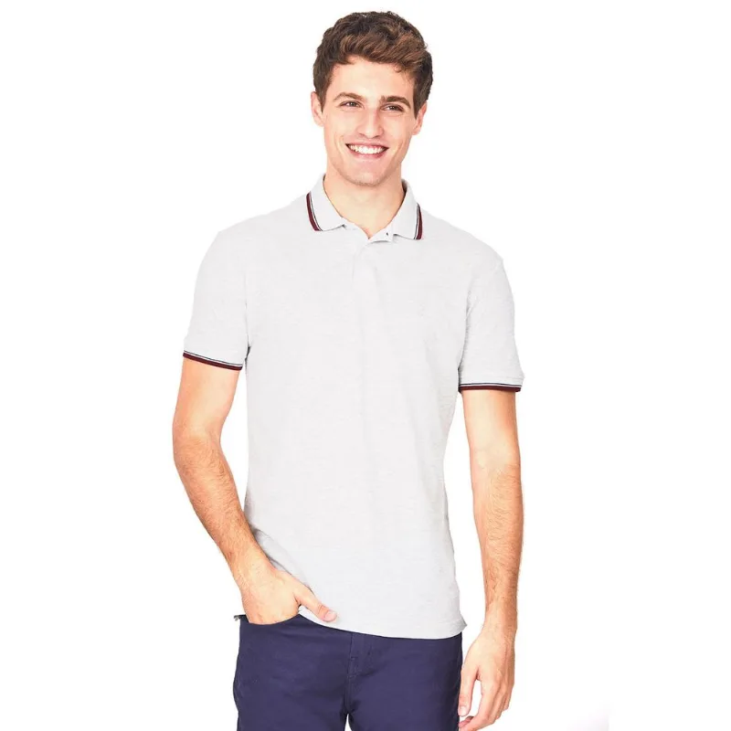 Polo Filete Polo Wear Mescla Médio CinzaMédio G