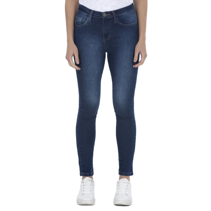 Calça Cropped Feminina Polo Wear Jeans Médio 013001050117 40