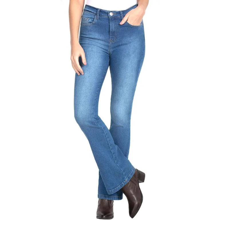 Calça Feminina Jeans Polo Wear Jeans Médio 013001050118 44