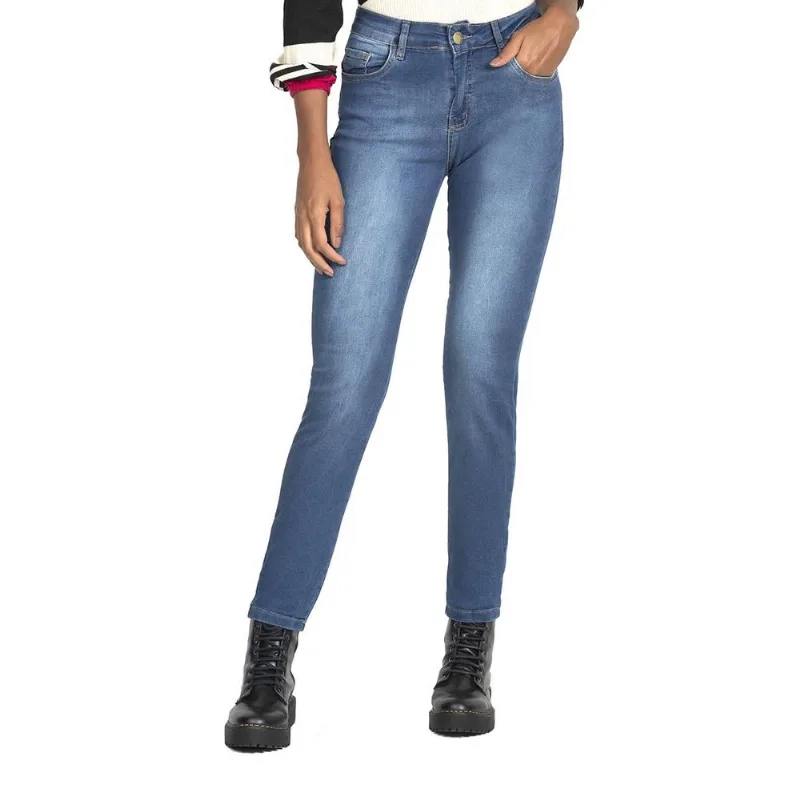 Calça Feminina Jeans Escuro Polo Wear 50015 40