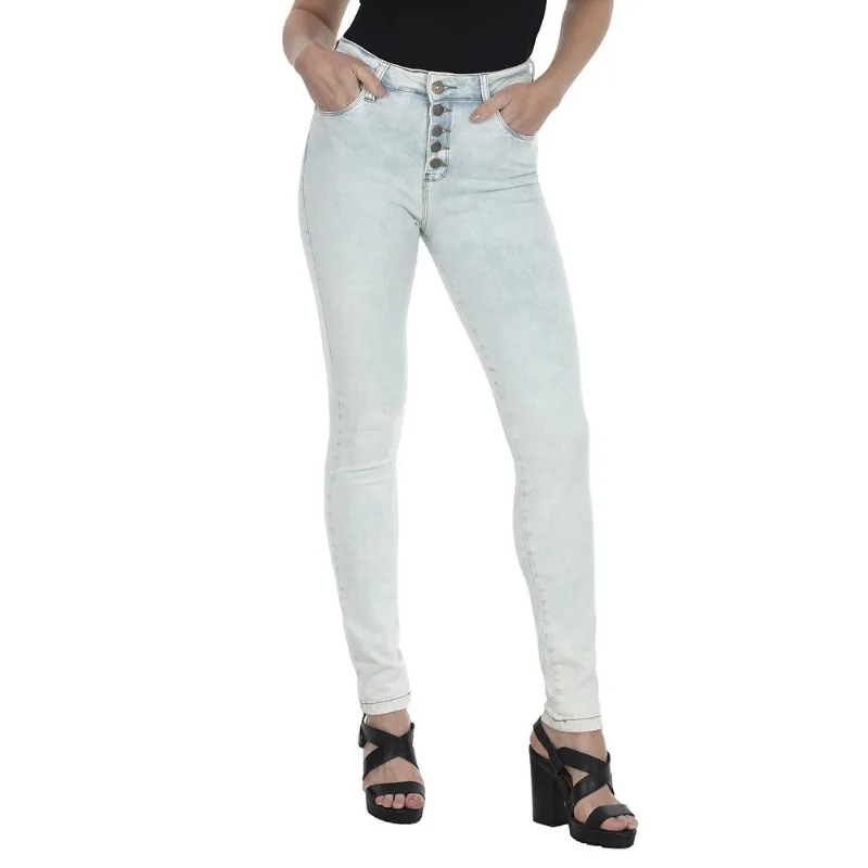 Calça Feminina Jeans Claro Polo Wear 50102 38