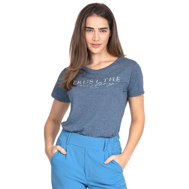 Camiseta Mistery Azul Claro Polo Wear G