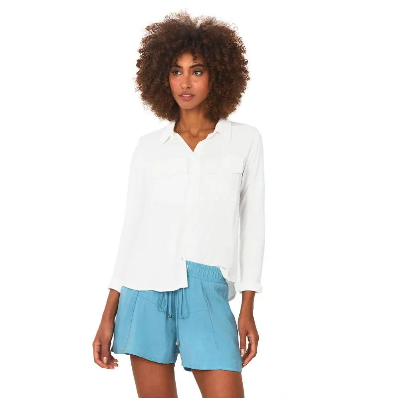 Camisa Bolsos Polo Wear Off White Branco GG