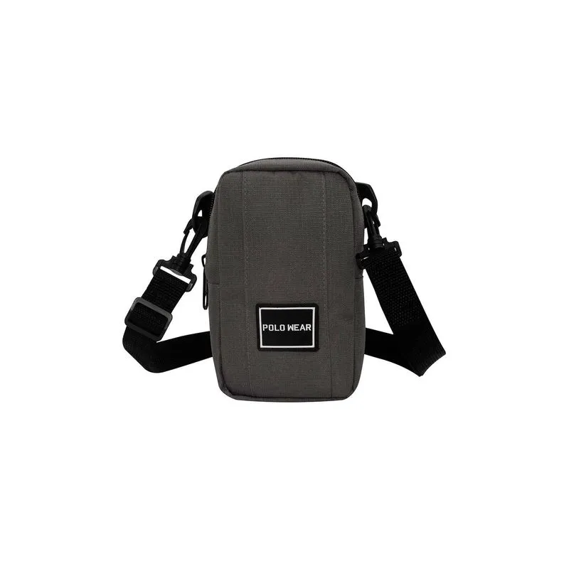 Shoulder Bag Social Polo Wear Cinza Escuro