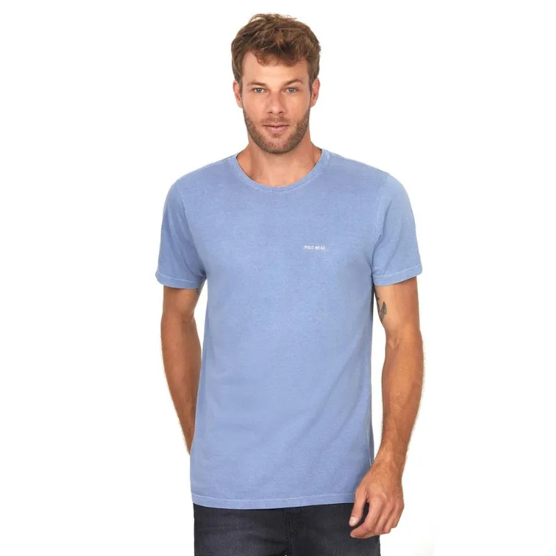 Camiseta Masculina Termocolante Polo Wear Azul Médio GG