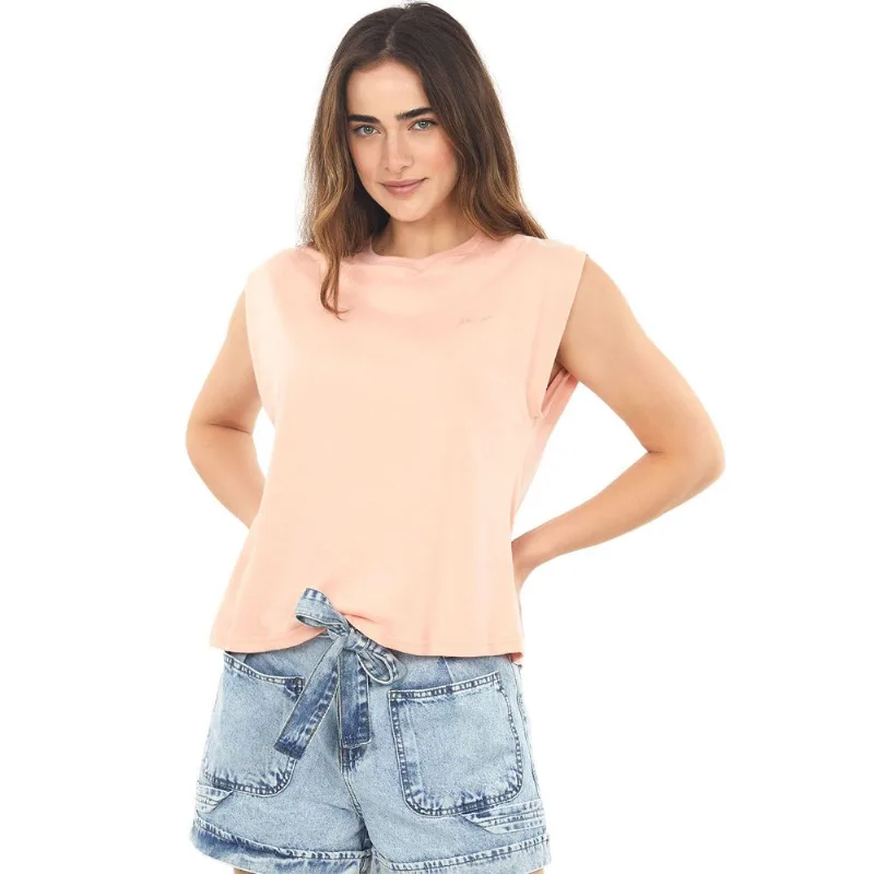 Regata Muscle Tee Polo Wear Rosa Médio G