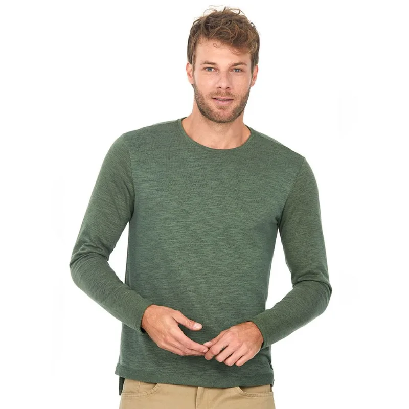 Camiseta Especial Manga Longa Polo Wear Verde Médio G