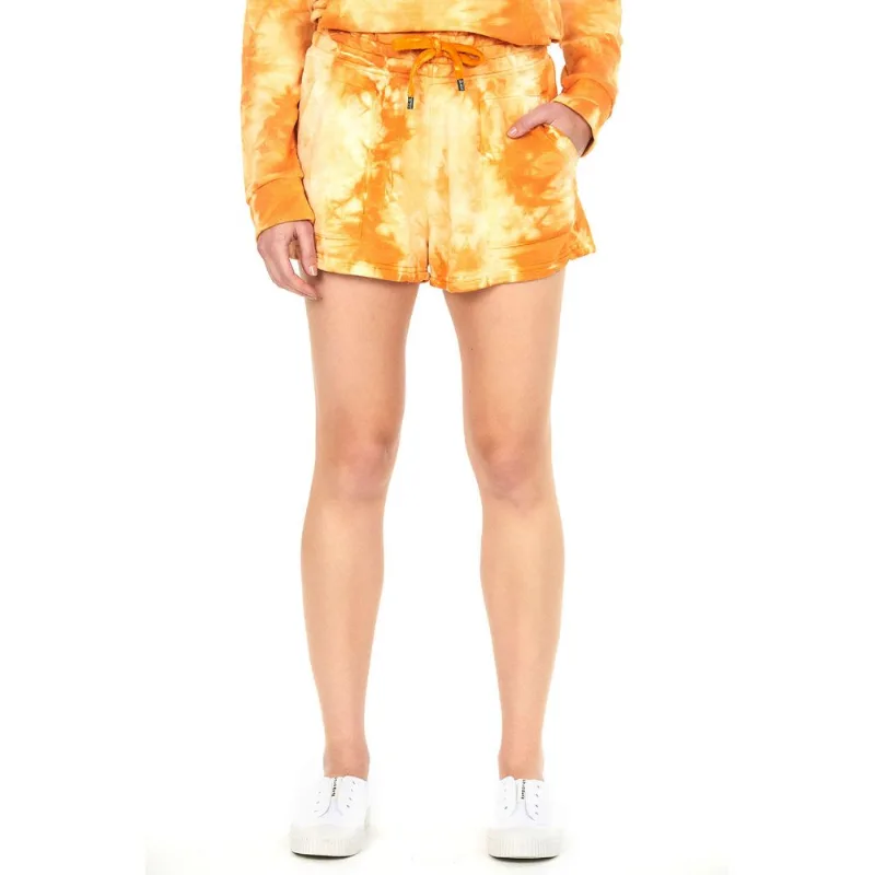 Short Moletinho Elastico Polo Wear Amarelo Escuro P
