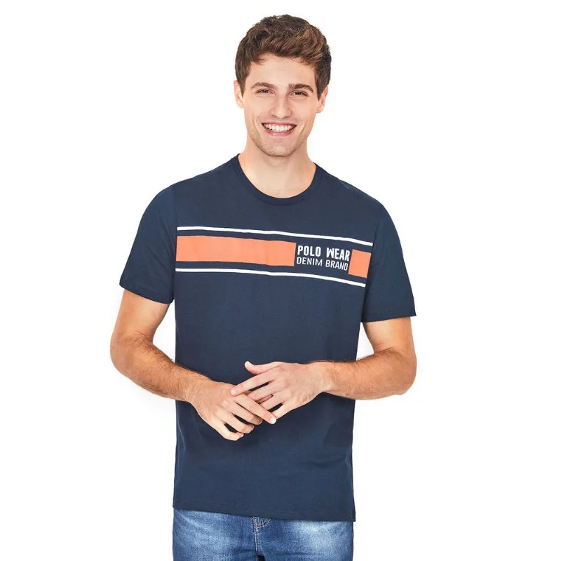 Camiseta Especial Polo Wear Azul Escuro P