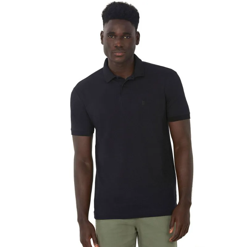 Polo Piquet Básica Preto Polo Wear P