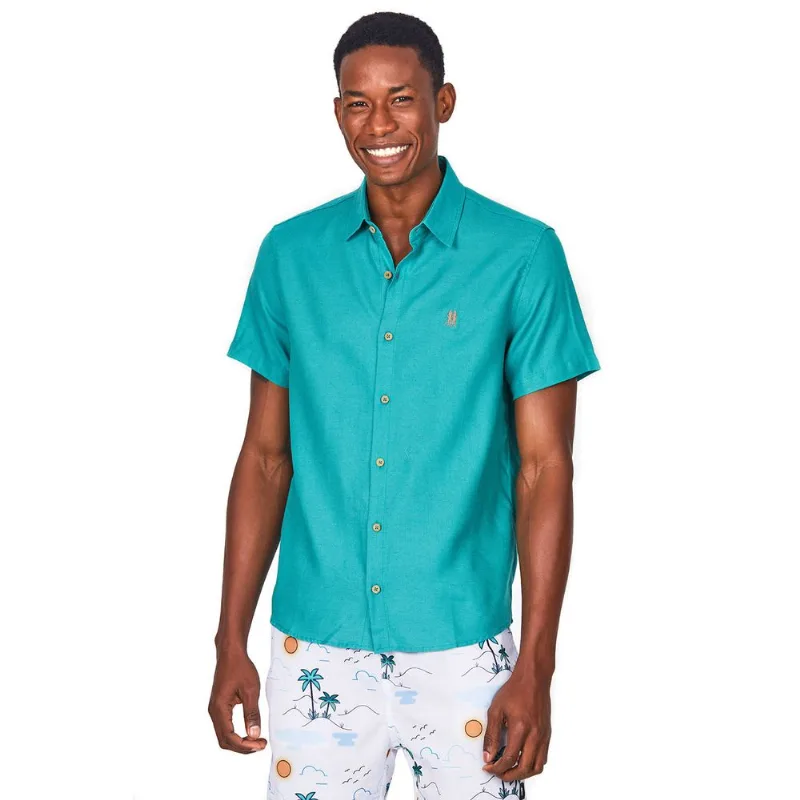 Camisa Viscolinho Polo Wear Verde Médio G
