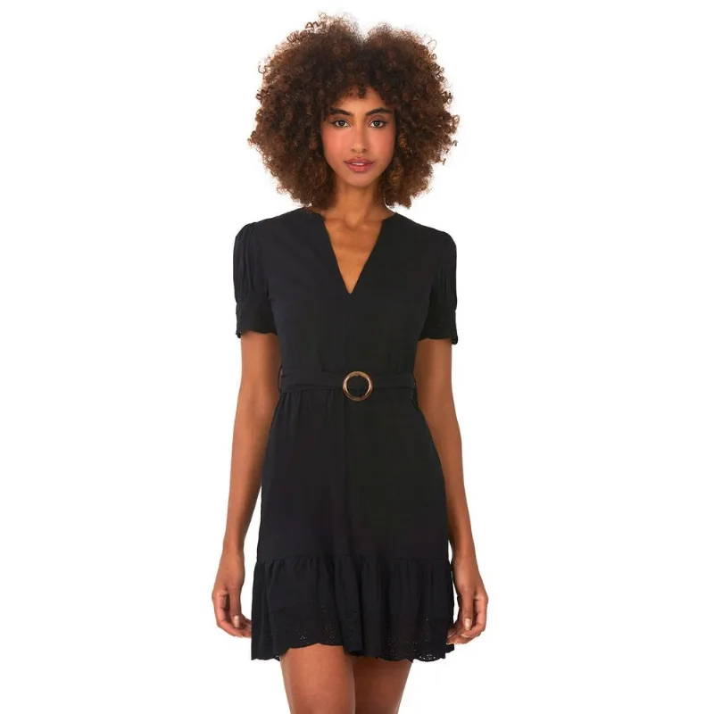Vestido Com Cinto Polo Wear Preto GG