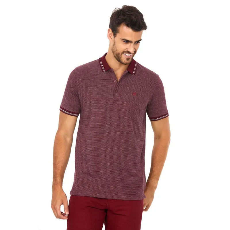 Polo Trabalhada Polo Wear Vinho G