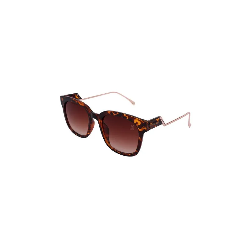Óculos De Sol Especial Feminino Marrom Escuro Polo Wear Único