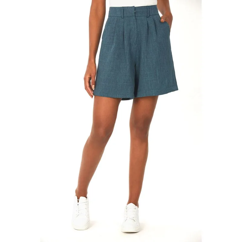 Bermuda Alfaiataria Polo Wear Azul Escuro GG