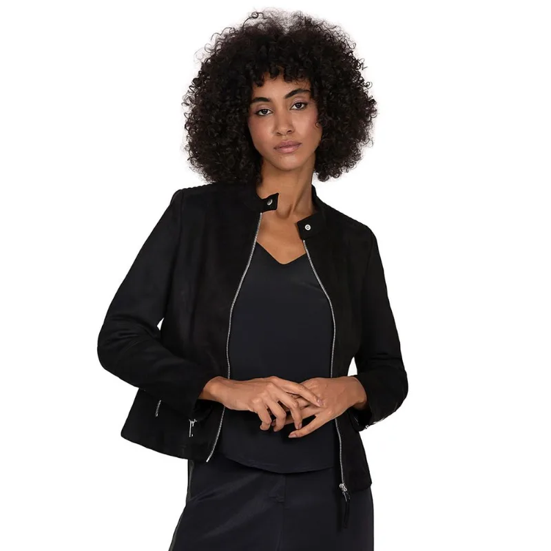 Jaqueta Suede Feminina Polo Wear Preto M