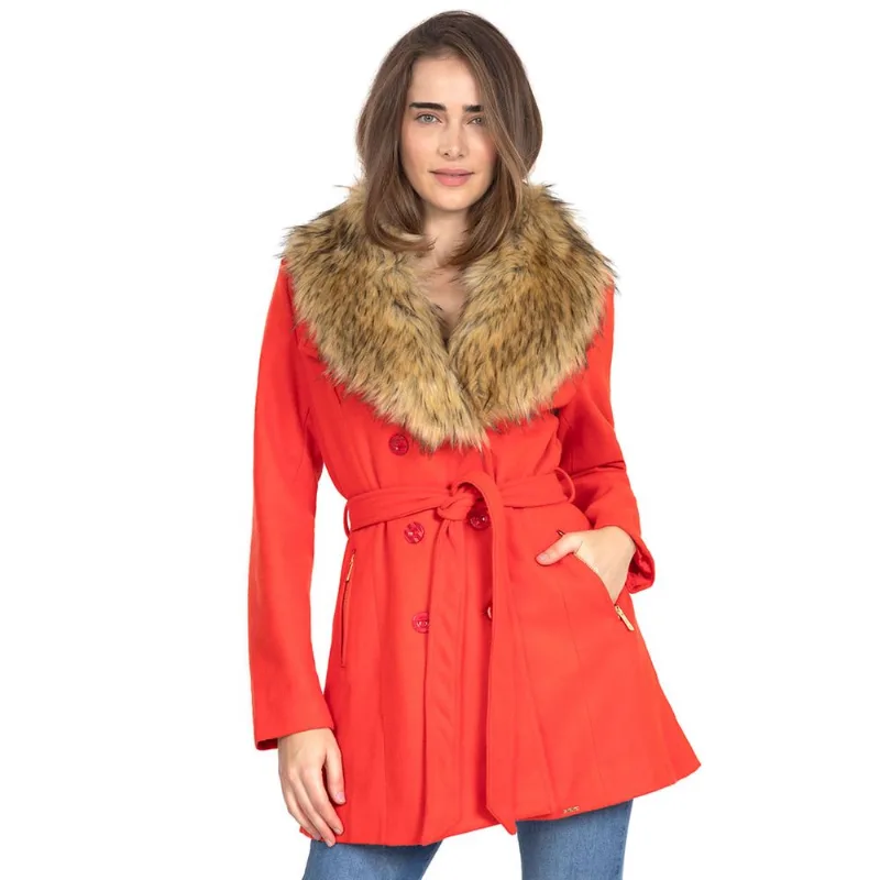 Casaco De Lã Batida Vermelho Polo Wear GG