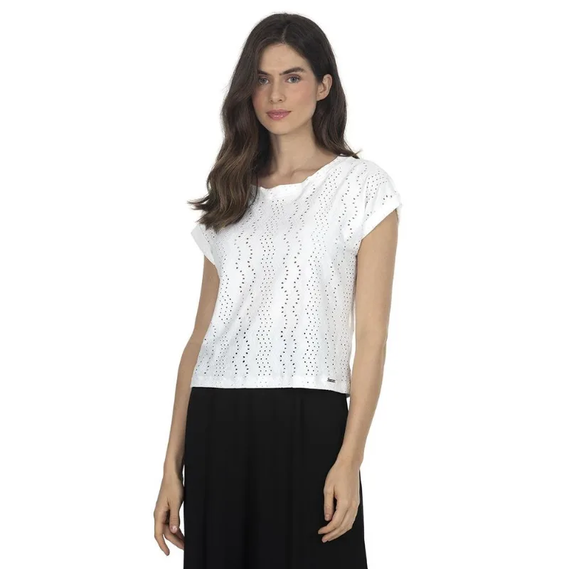 Blusa Manga Japonesa Branco Polo Wear M