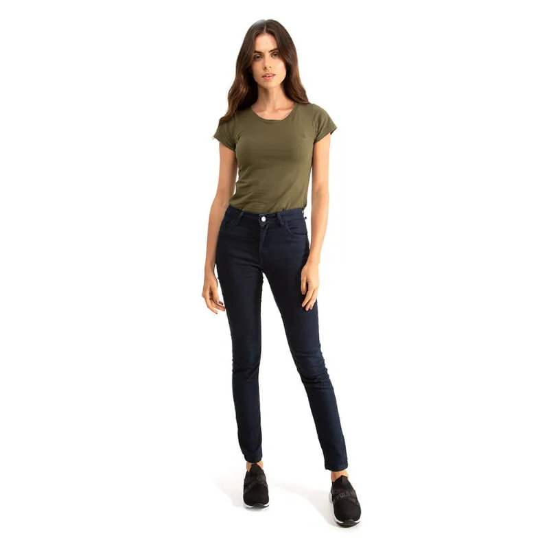 Camiseta Básica Feminina Polo Wear Verde Escuro P