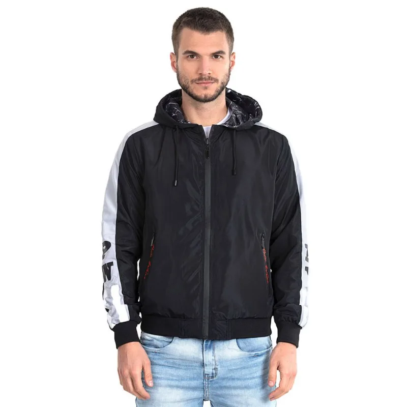 Jaqueta Nylon Dupla Face Masculina Polo Wear 2 Preto P