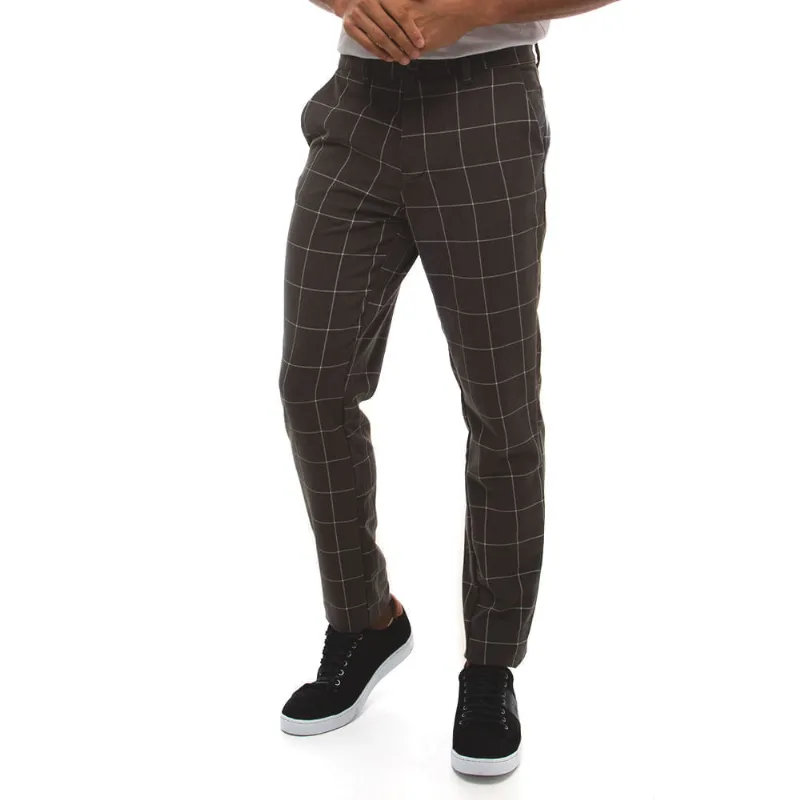 Calça Alfaiataria Moderna Polo Wear Cinza Escuro 42