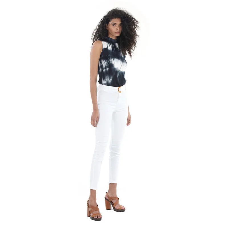 Calça Skinny Polo Wear Branco 7791 38