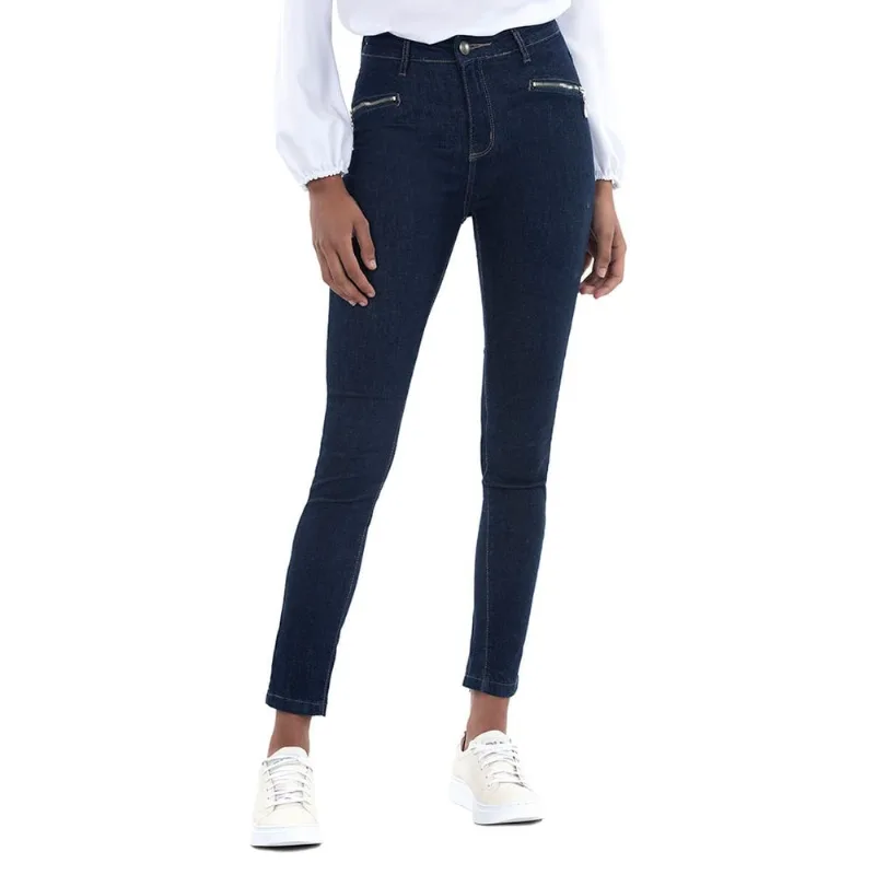 Calça Feminina Cropped Jeans Escuro Polo Wear 135728 36