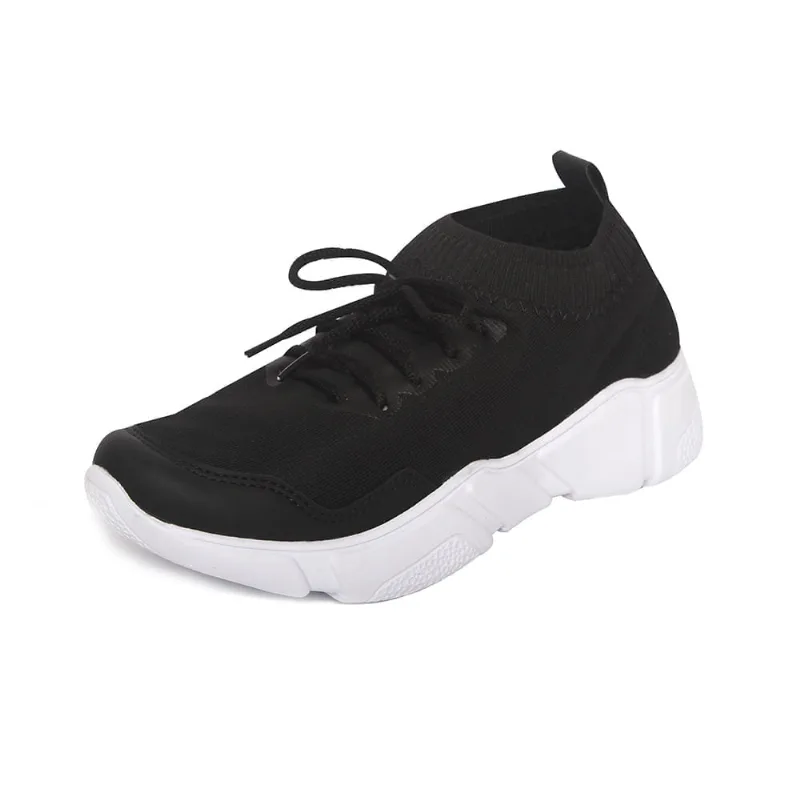 Sapatênis Tecido Estilo Meia Polo Wear Preto 38