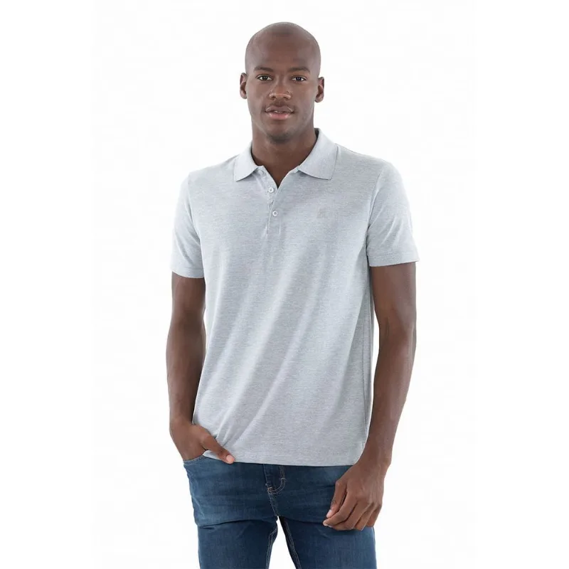 Camisa Polo Piquet 1 Polo Wear Cinza M