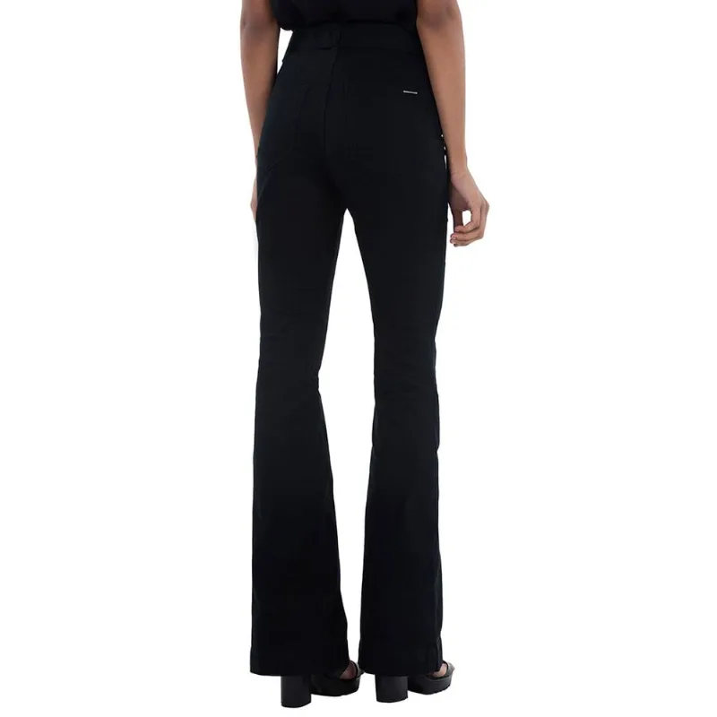 Calça Feminina Flare Color Preto Polo Wear 117842 44