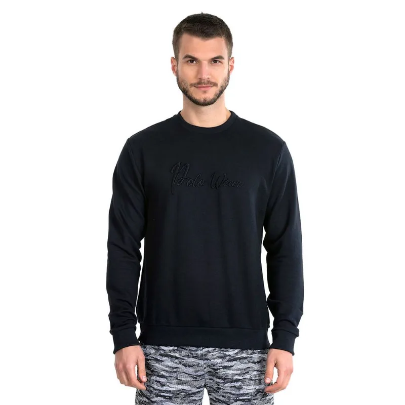 Moletom Básico Polo Wear 117851 Preto G