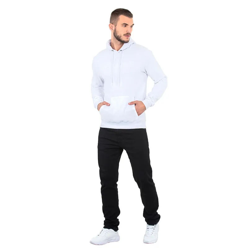 Moletom Canguru Polo Wear Branco GG