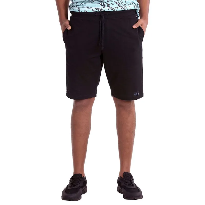 Bermuda Moletom Polo Wear 117955 Preto G