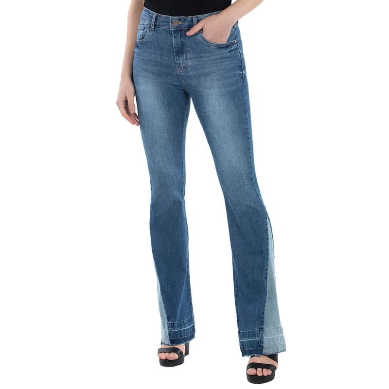 Calça Flare Jeans Escuro Polo Wear 134991 46