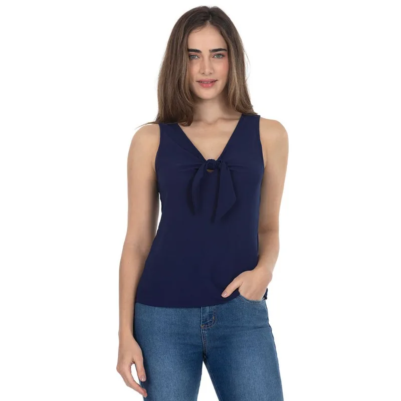 Blusa Cavada Azul Escuro Polo Wear GG