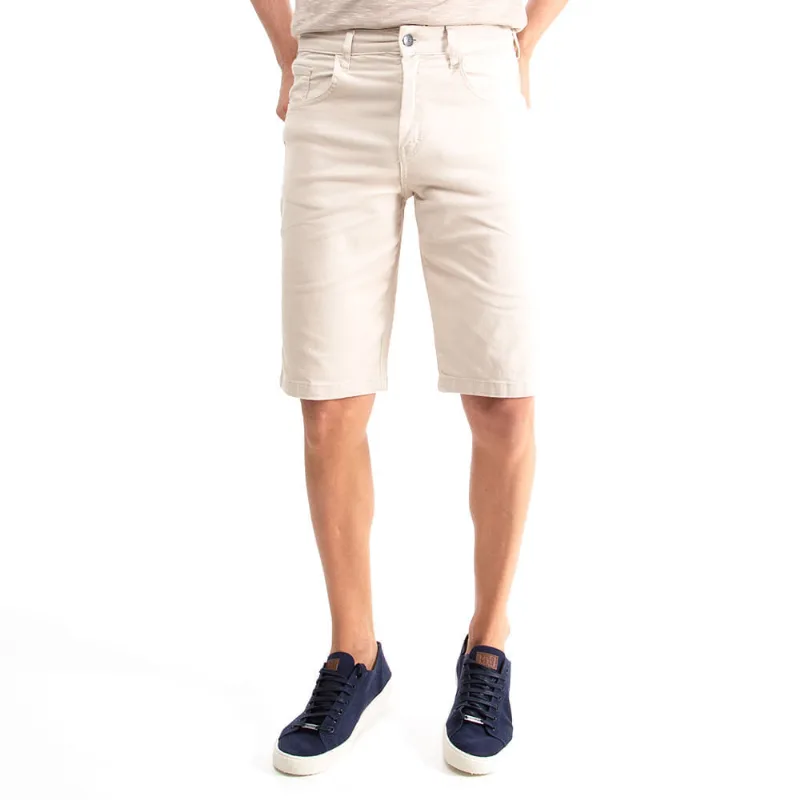 Bermuda Color Polo Wear 114829 Bege Bermuda Color Polo Wear 114829 Cinza Escuro 44