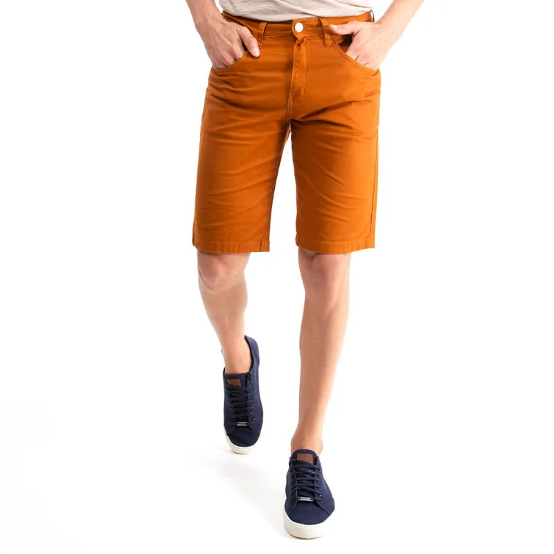 Bermuda Color Polo Wear 114829 Marrom Claro 40