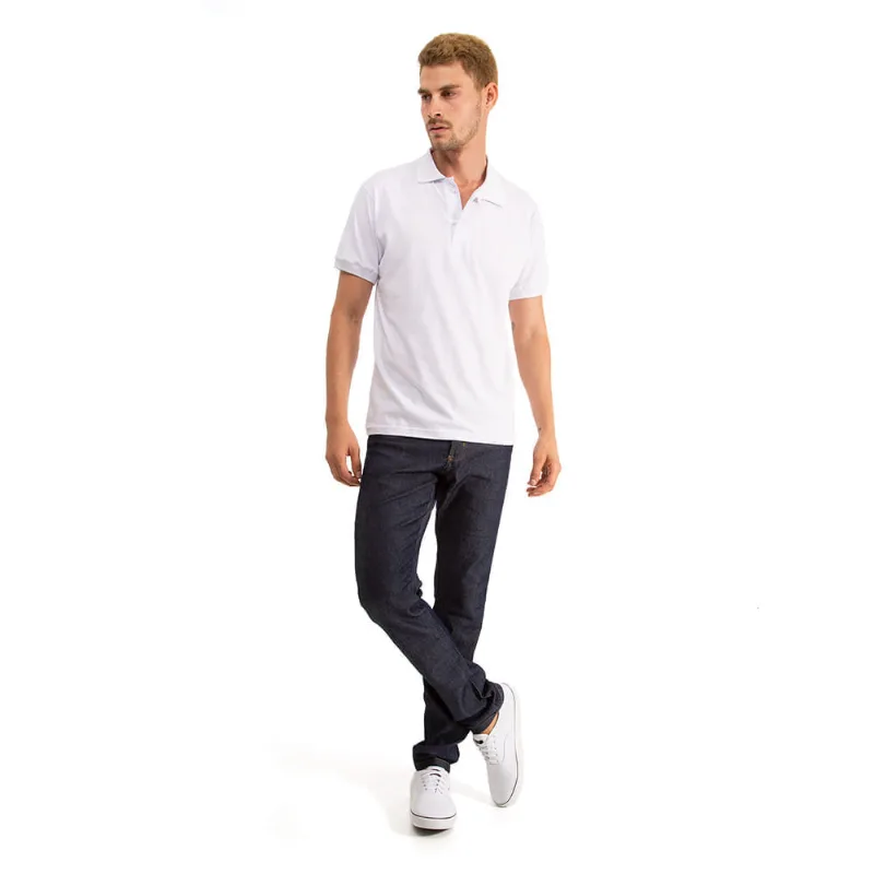 Camisa Masculina Polo Wear 115270 Branco P