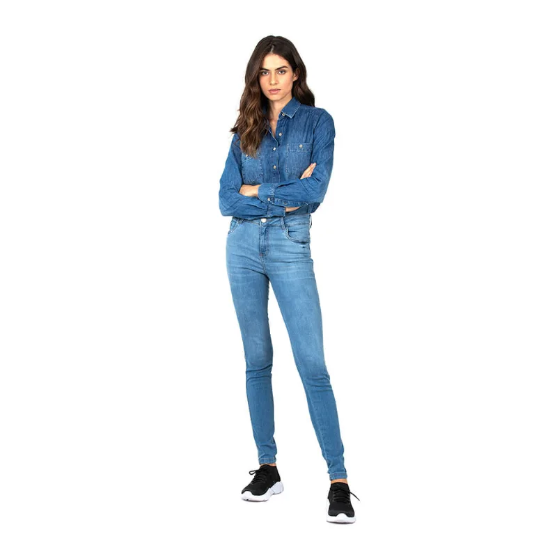 Camisa Feminina Jeans 2 Polo Wear 38