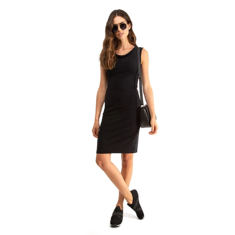 Vestido Recortes Polo Wear Preto P