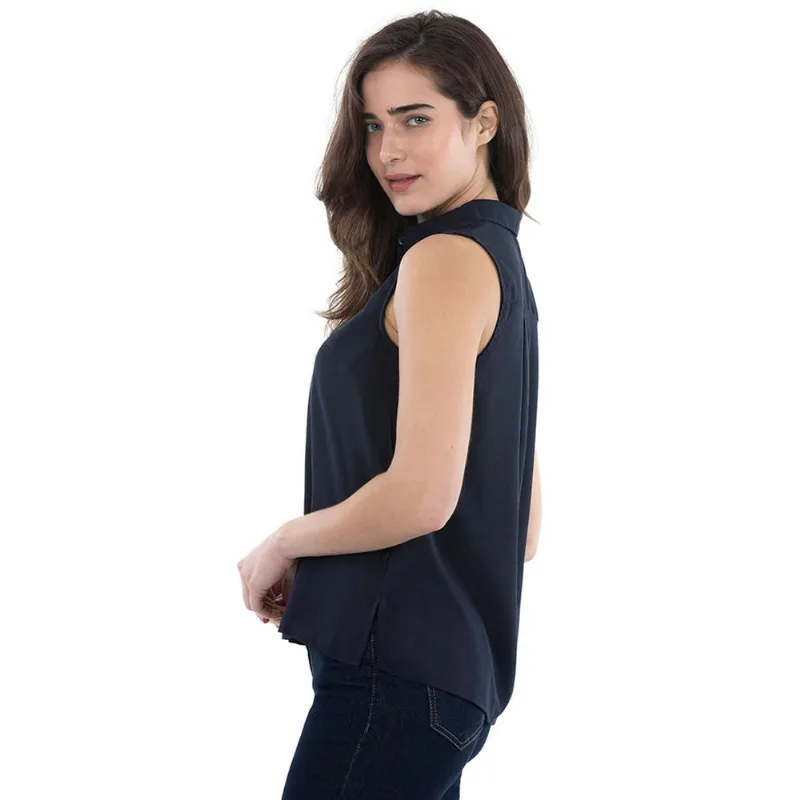 Blusa Vista Coberta Azul Escuro Polo Wear 115793 G