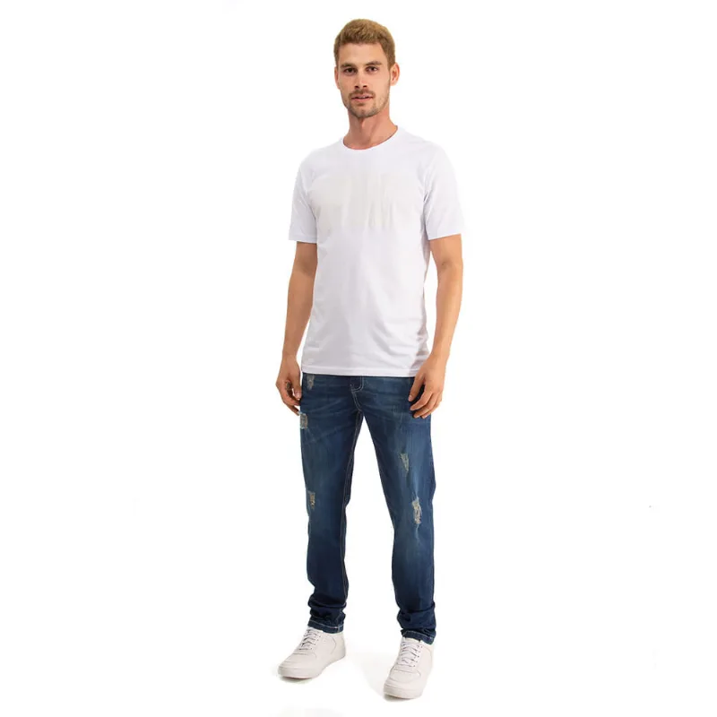 Camiseta Estampada Polo Wear 116288 Cinza P